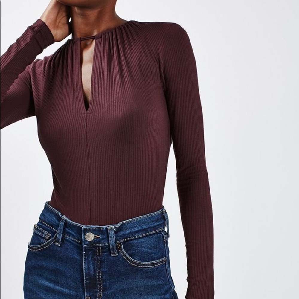 TOPSHOP Long Sleeve Bodysuit